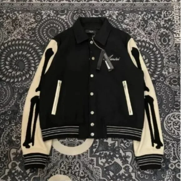 AMIRI | Jackets & Coats | Amiri Bones Varsity Jacket | Poshmark